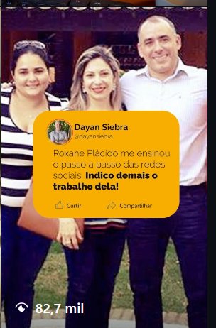 Capa do depoimento de Dr. Dayan Siebra